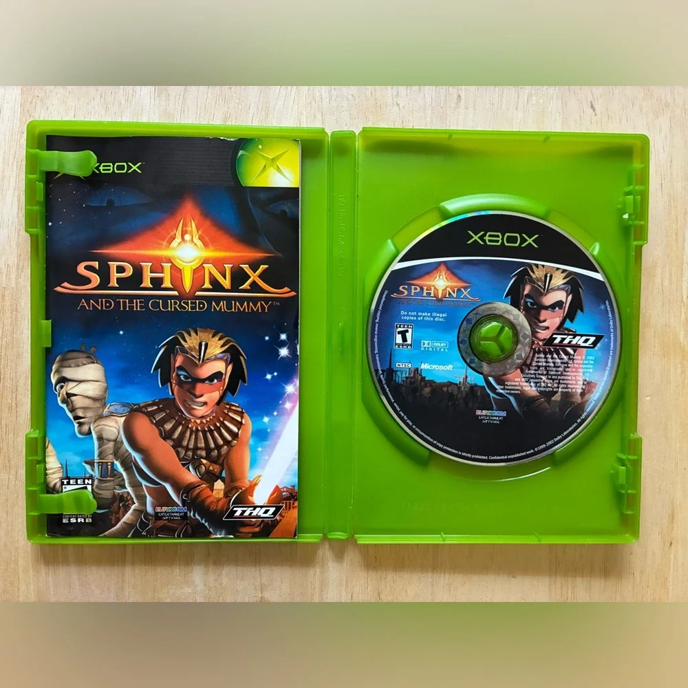 Sphinx and the Cursed Mummy (Microsoft Xbox) 2003